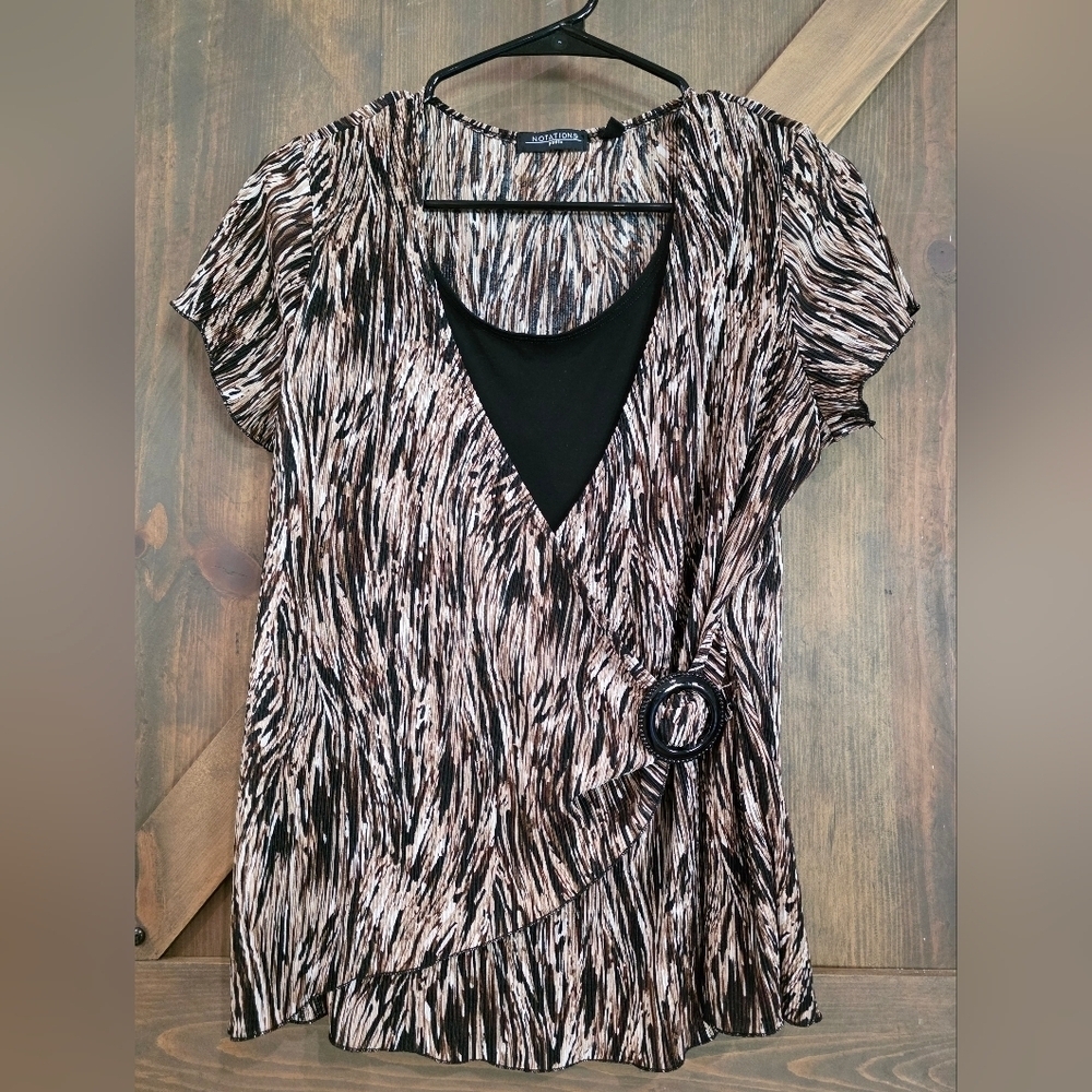 Notations Petite Shape Flattering Blouse Size Petite Large